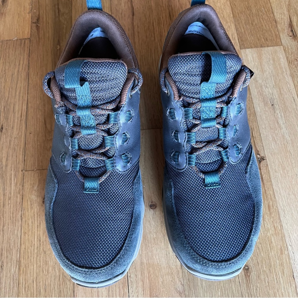 TevaRapid Proof Mens Size 8 Canyonview RP Grey Leather/Textile Shoes Waterproof